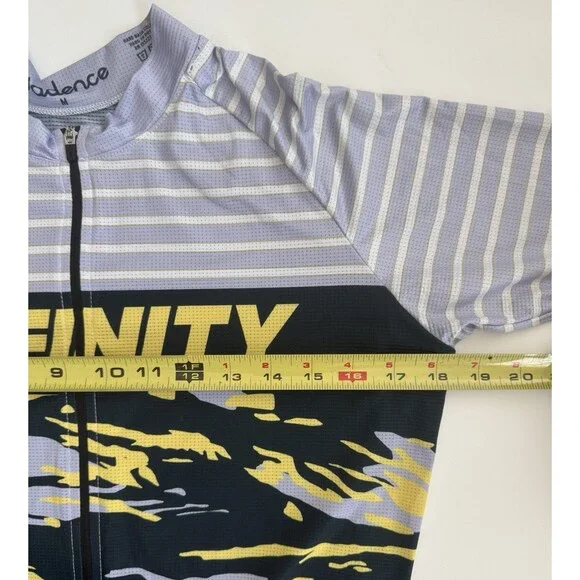 Cadence Mens AFFINITY Cycling Jersey Short Sleeve Top - Picture 13 of 14